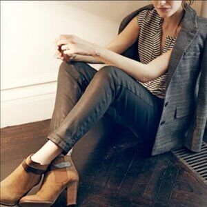 Madewell Lonny Boot in Distressed Leather